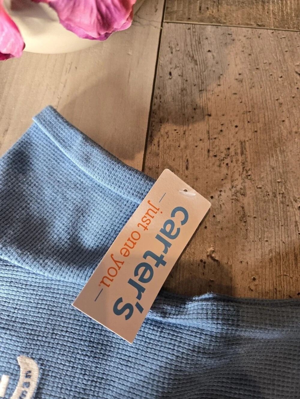 NWT Carter’s Baby Boy 3pc Outfit Set Blue Tee & Gray Bodysuit Size 9m